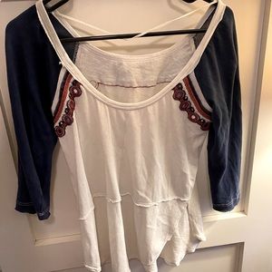 Free People Detailed T-Shirt